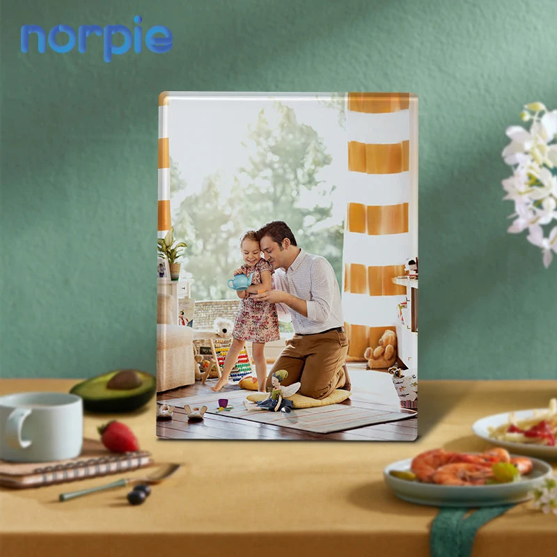 Wholesale Wedding Desk  Picture Frame Photo Home Decor Sublimation Glass Photo Frame Decoration