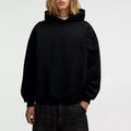 Wholesale Oversized Men's 100% Cotton Hoodie High Quality ODM Streetwear Custom Logo Fleece Fabric Printed Pattern Hooded Collar