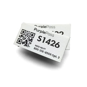 Wholesale Custom Serial Number Label Metal QR Code Label Sticker Silk Screen Printed Aluminium Asset Tag Environmental Friendly