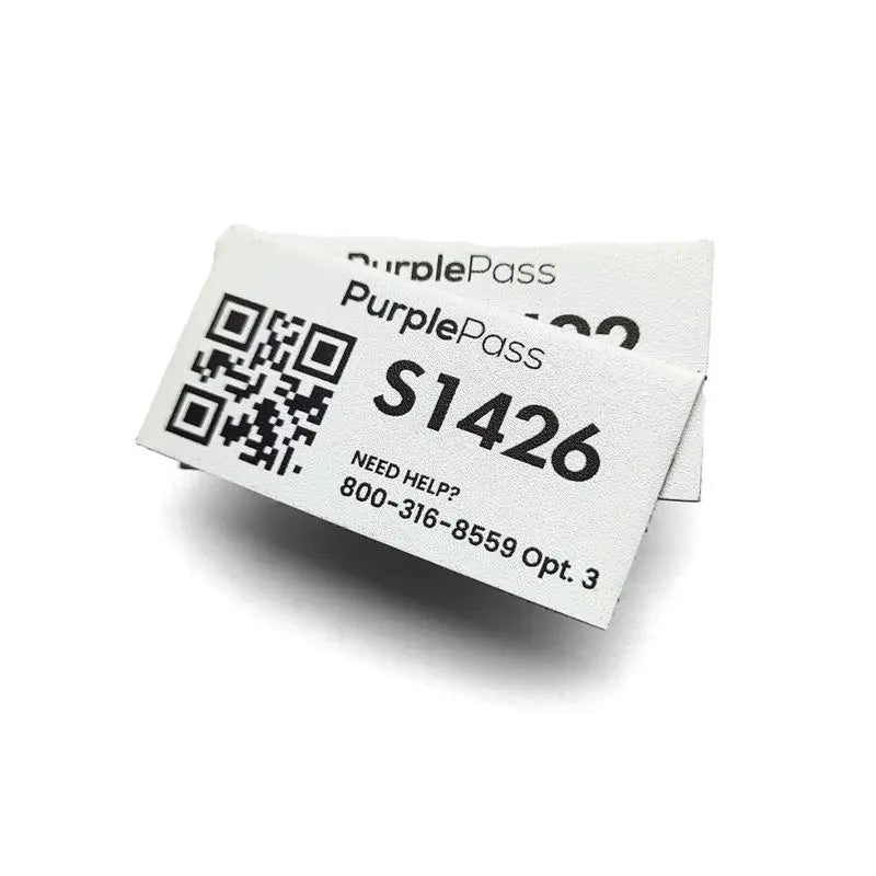 Wholesale Custom Serial Number Label Metal QR Code Label Sticker Silk Screen Printed Aluminium Asset Tag Environmental Friendly