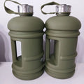 Unique Design Portable Wide Mouth Water Bottles Plastic Sport Gym Water Bottles
