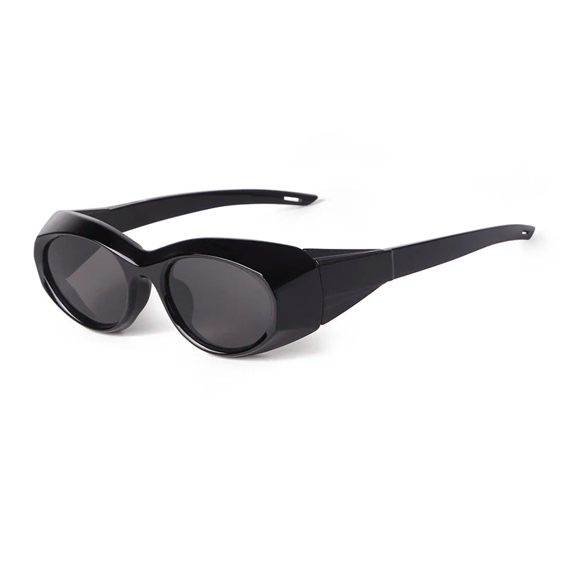 ADE WU STY77435 Fashion Retro Oval Frame Sunglasses Women Vintage 90S Sun Glasses for Men Street Travel Shades Eyewear Wholesale