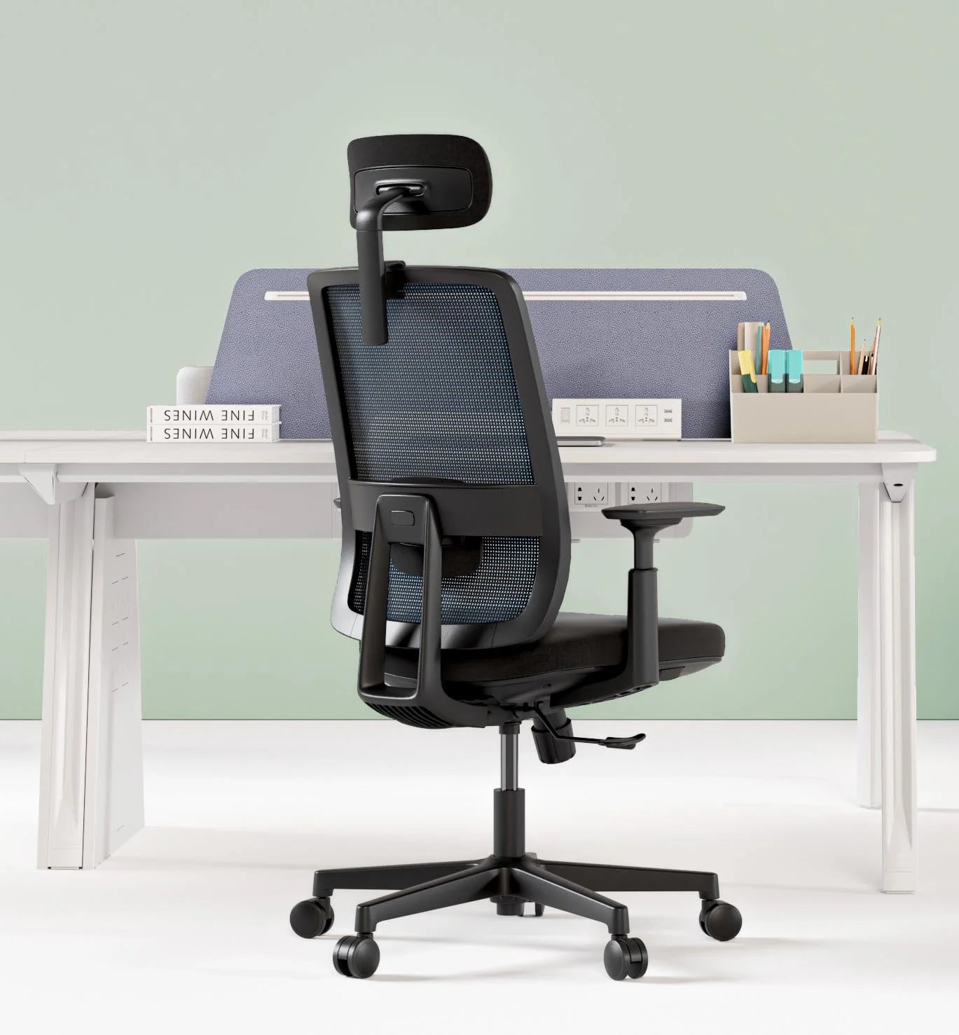 Home Office Furniture Set Mesh Chair Modular Furniture Modern Design Staff Office Tables and Chairs Desks Office Equipment