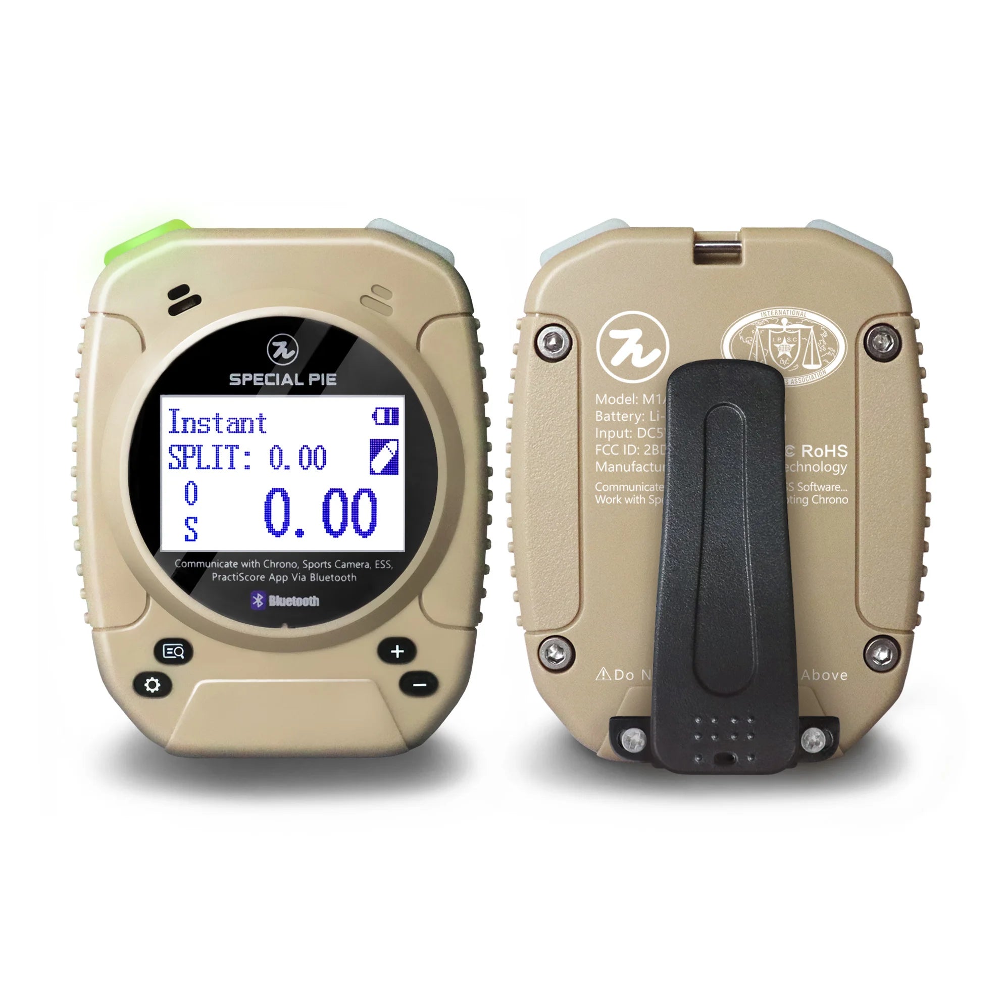 Three in One IPSC Bluetooth Shot Timer Stop Watch Timer and Countdown IP4 Waterproof Use for Shooting Training Shooting Match