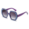 GWTNN OEM Gafas De Sol Retro Poligono Diamond Sun Glass Women Custom Sun Glasses