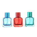 30ml New Design Colorful Screw Neck Refillable Perfume Bottle Empty Perfume Glass Spray Bottle