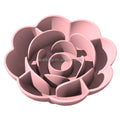 2024 Custom New Rose Silicone Dog Bowl Feed Dog Feeder and Slow Food Bowl for Feeding Dogs