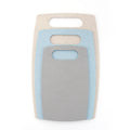 3 Pieces Customized Color PP Heat Resistant Kitchen Cutting Board with Holder Easy to Clean
