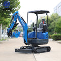 Rippa Earth-Moving Machinery Crawler Mini Excavator 1.5 Ton Imported Engine Escavatore Kubota Small Digger