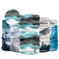 Wholesale Custom Adjustable Cooling Neck Gaiter Bandana Pretty American Flag Face Gaiter Neck Scarf Blank Fishing Neck Gaiter