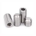 DIN 931 M1.6 M2 M3 M4 M5 M6 Stainless Steel Hex Socket Set Screw With Flat Point