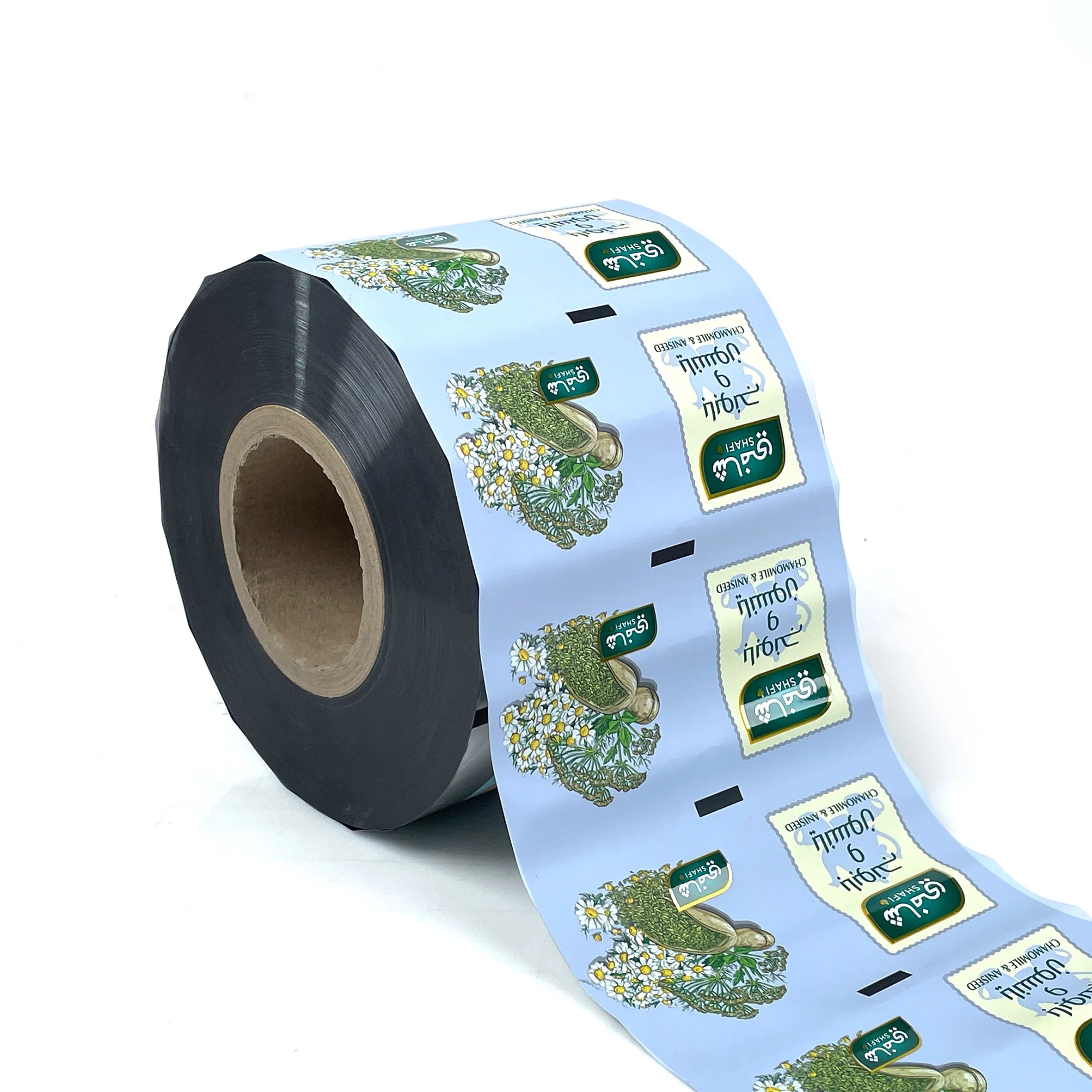 Soft Plastic Packaging Film Roll for Snack Food Chips Candy Biscuit Sachet Flexible Laminated Aluminum for Packaging
