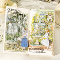 25 Sheets Per Pack of Garden Themed PET Stickers Backyard of Versailles Collection 6 to Choose From