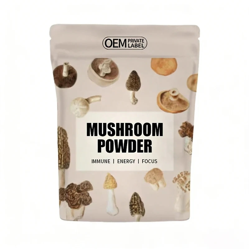 Factory Supplement Mushroom Coffee Powder Mushroom Natural Focus Energy for Total Body Health