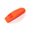 Orange Outdoor Safety Whistle with High Decibel Plastic Emergency Whistle with Clip