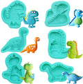 3D Dinosaur Animal Silicone Mold Suitable for Kitchen DIY Baking Mousse Pudding Jelly Soap Candles