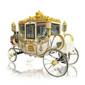OEM Top Horse Carriage Manufacturer Royal Electric Vehicle Wedding Four Wheel Horse Wagon Royal Horse Drawn Carriage