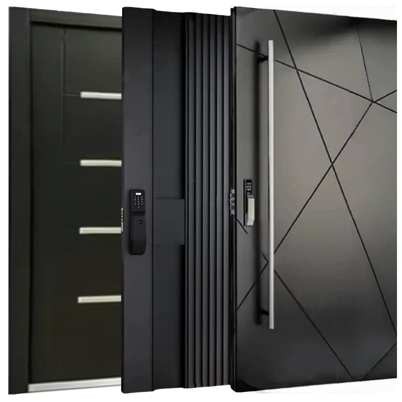 2025 New Arrival Residential Steel Doors and Apartment Security Steel Door Luxury Porta Doors for Houses Hot Sales Factory