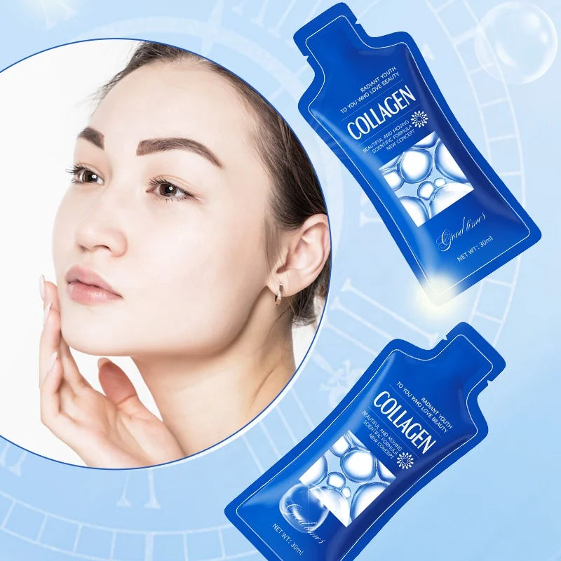 OEM Collagen Drink Collagen Liquid Sachet Drinks Hyaluronic Acid Drinks for Skin Marine Collagen