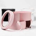 Creative Double-layer Rotating Everlasting Flower Packing Box Valentine Surprise Gift Box