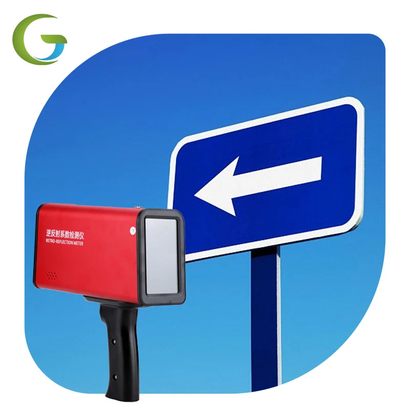 GT-SR-006 Road Sign Retroreflectometers Safety Reflective On-site Detection Manufacturer Low Price Portable Gps for Road Marking