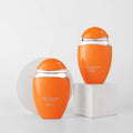 LESOPACK 75ml Oval Shape Sunscreen Sun Cream Tottle Sunblock Bottle Cosmetic Packaging