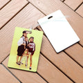 Wholesale Eco-Friendly White 3mm Thickness Christmas Chinese New Year Rectangle 7x10cm Double Sided Custom Wooden Bag Tag Blank