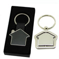 Factory Custom Logo Keyring Shape Soft Hard Enamel Custom Metal Name Logo Key Chain Keychain Real Estate Gifts Boxes