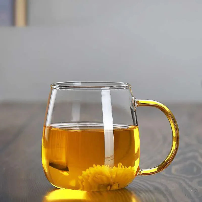 Factory Wholesale Breakfast Milk Cup Coffee Glass Cup Tea Glass Eco Friendly