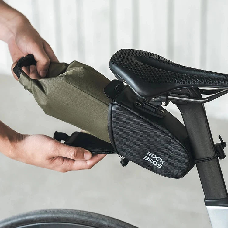 ROCKBROS Customized Bicycle Tail Bags Pouch Bike Cycling Storage Bags Sports Mountain Bike Road Saddle Seat Bag