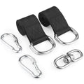 Heavy Duty Non-Stretch Tree Swing Hanging Straps Kit With Safer Lock Snap Carabiner Hooks