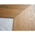 Free Sample White Oak Chevron Curio Color Stained Oak Wood Fishbone