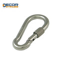 Investment Casting New Hot Product Industrial Architectural Uses Spring Snap Hook with Screw DIN5299 FORM D