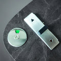 Factory Portable Phenolic Board WC Hardware Partition Fittings Stainless Steel SS304 Toilet Indicator Turn Door Locks
