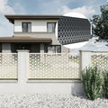 Hot Sale Laser Cut Garden Fence Panel Outdoor Laser Cut Garden Screen Aluminium Laser Cut Metal Privacy Screen Panel