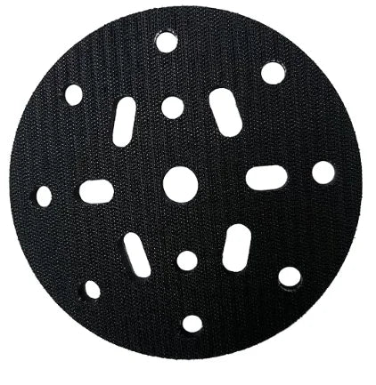 6 Inch 17 Hole 11 mm Thickness Soft Density Interface Pads Hook and Loop Sponge Cushion Buffer Backing Pad for Festool Sander