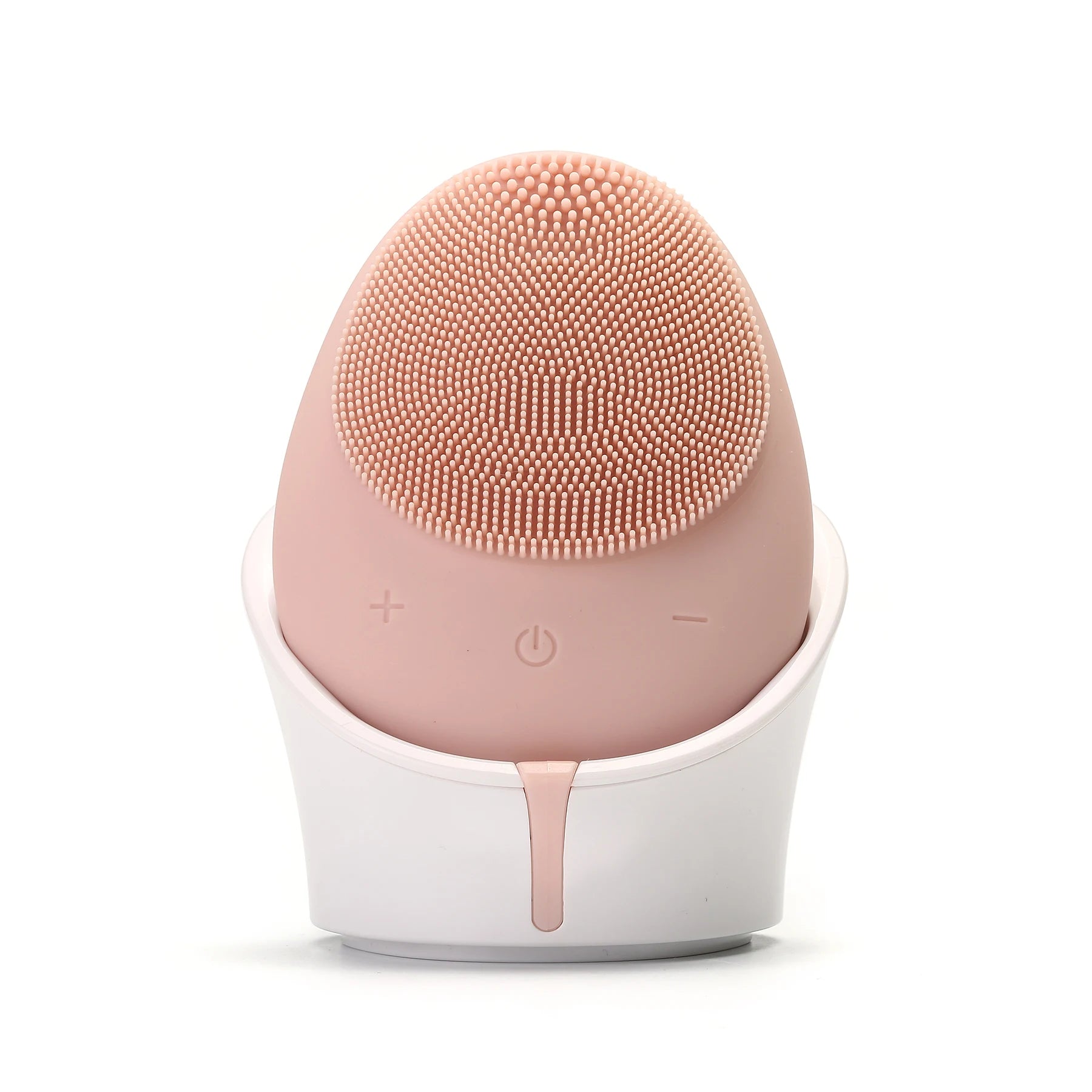 Electric Silicone Face Cleaning Brushes Wash Vibrating Massager Skin Care Scrubber Makeup Brush Set Facial Cleansing Brush