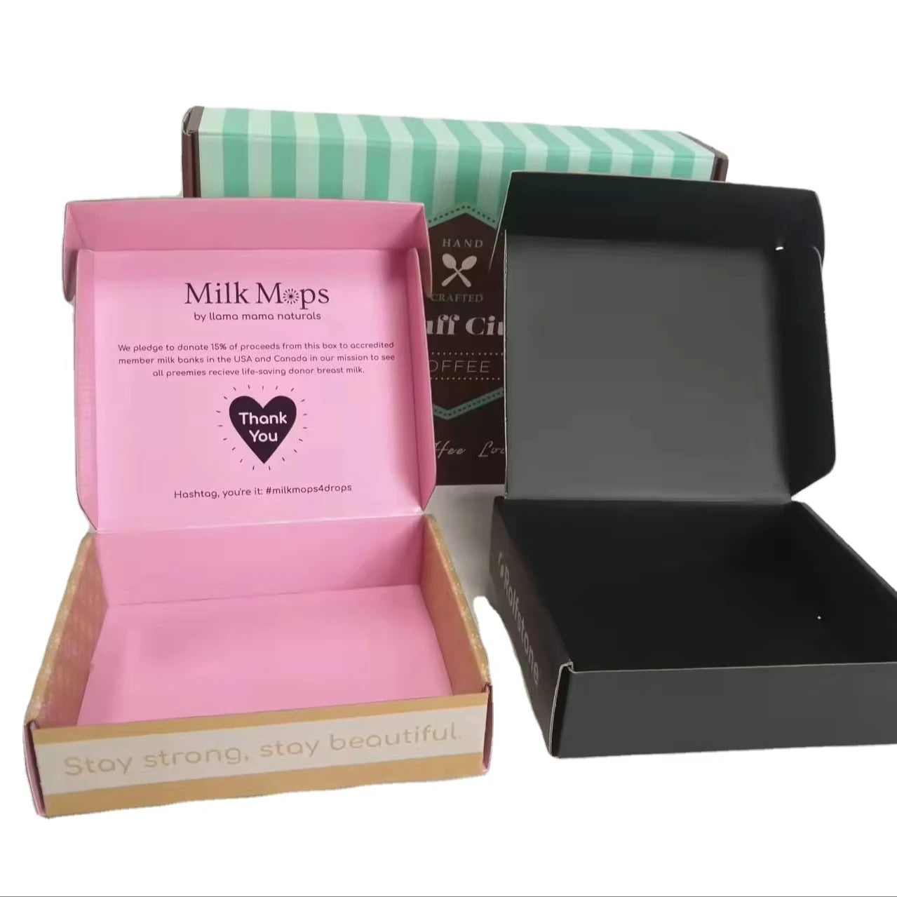 Custom Logo Corrugated Paper Box Wholesale Mailer Shipping Boxes