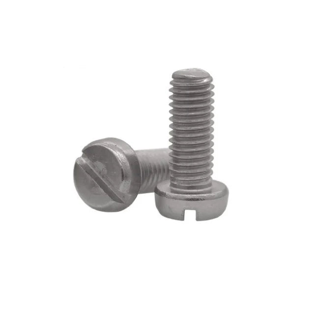 Factory Bulk Carbon Steel Zinc Slotted Cheese Head UNF Machine Screw Bolt DIN84
