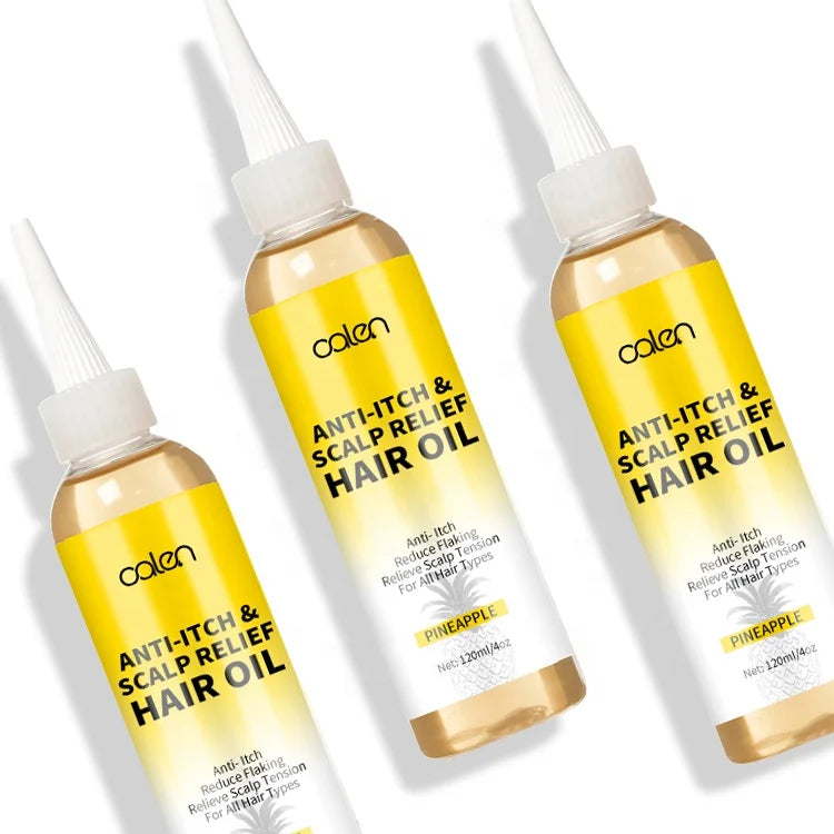 Private Label Argan Oil 120ml Scalp Anti-Itch Scalp Relief Tension Promote Hair Growth Scalp Massage Oil