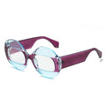 STORY M448 Colored Frames OEM China Wholesale Custom Retro Round Sun Glasses Transparent Oval Shades Sunglasses Women