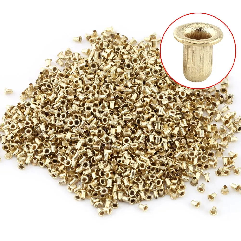 CHINABEES 1000g/bag Bee Hives Installation Thread Hole Copper Plated Material About Beekeeping Tools Copper Eyes Beekeeping sup