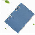 A6 Business Loose-leaf Notepad NotebookWholesale A5 Ring Binder Hardcover CustomCustomizable Leather Binder 6 Ring A5