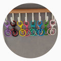 Keychain Lobster Clasp Spring Buckle Colorful Keyrings for Diy Jewelry Making Key Ring Hooks Bags Buckle Accessories