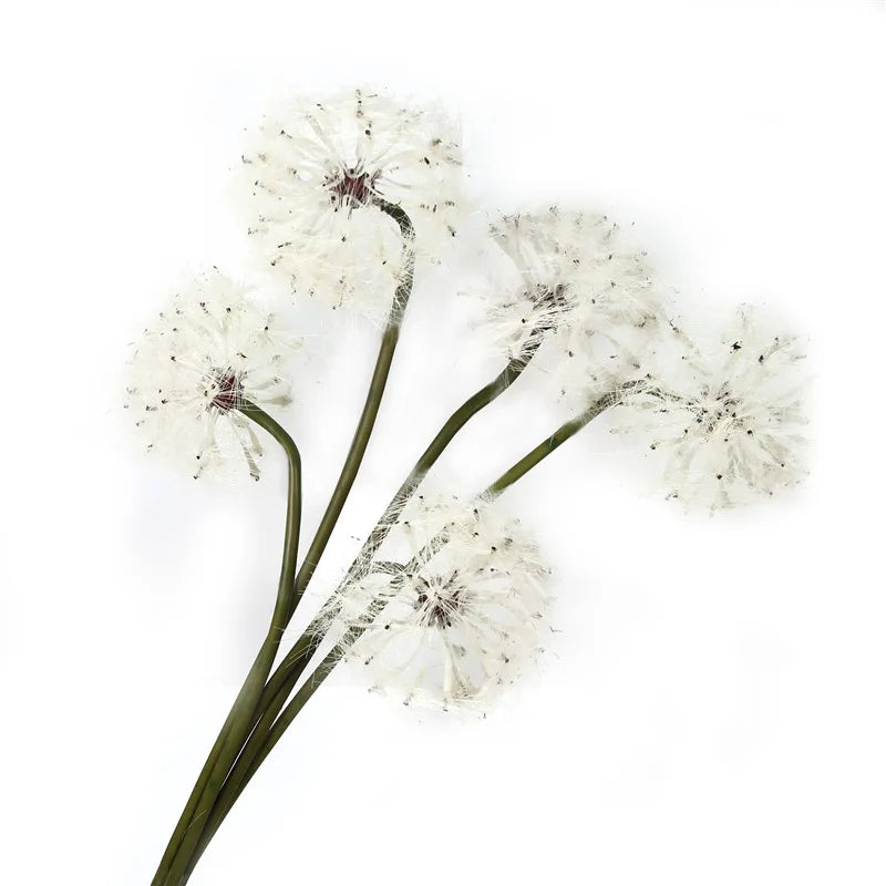 AF15006 Wholesale Artificial Dandelion Ball Flower Artificial Flower Plant Bouquet for Wedding Home Furnishing Decoration