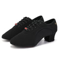 Women Dancing Shoes Woman Latin Shoes Men Ladies Training Ballroom Dance Shoes Black Red Practice Modern Tango Dance Sneakers