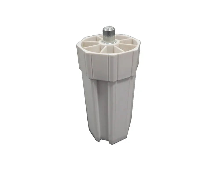 White Louver  Roller Shutter Metal 60Mm Steel Pipe Internal Connector  Bearing Manual Plastic Octagonal Cover