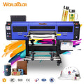 60CM 24 Inch DTF UV Printer Inkjet Printer 3 Heads Eps I3200/i1600-U1 UV Printer with Lamination for Stickers Labels Printing