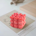 Heart Shaped Cube Crystal Dropping Glue Mold Aromatherapy Oil Candle Gift Ice Cube Soap Silicone Mold