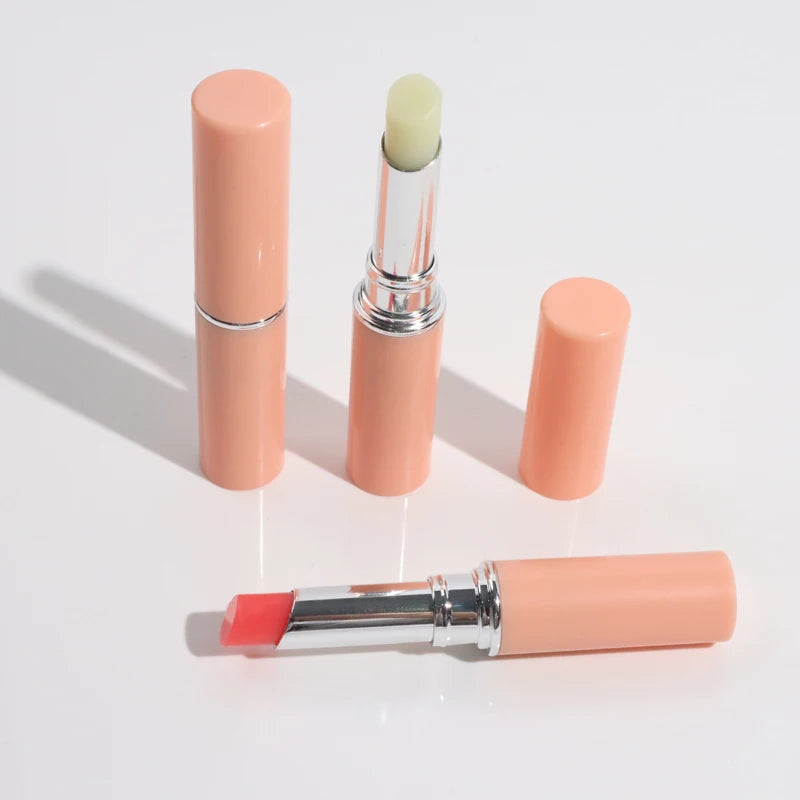 Custom logo Private Label Natural Organic Strawberry Chapstick pink Vegan Lip Balm